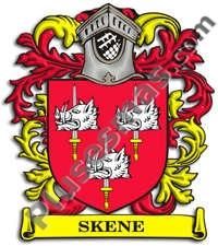 Escudo del apellido Skene