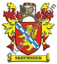 Escudo del apellido Skrymsher