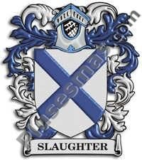 Escudo del apellido Slaughter