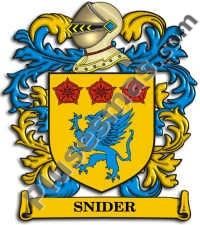 Escudo del apellido Snider