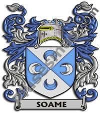 Escudo del apellido Soame