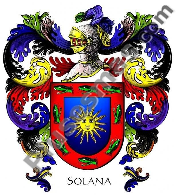 Escudo del apellido Solana