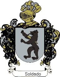 Escudo del apellido Soldado