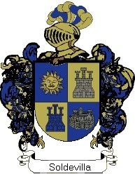 Escudo del apellido Soldevilla