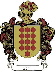 Escudo del apellido Sorli