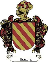 Escudo del apellido Sostera