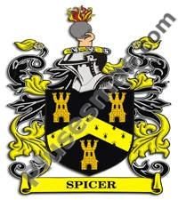 Escudo del apellido Spicer