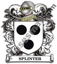 Escudo del apellido Splinter