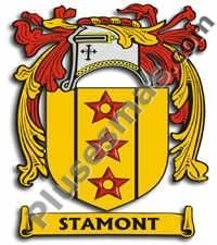 Escudo del apellido Stamont