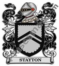 Escudo del apellido Stayton