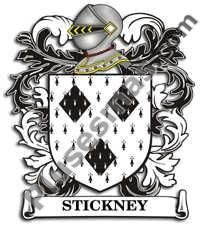 Escudo del apellido Stickney