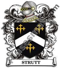 Escudo del apellido Strutt