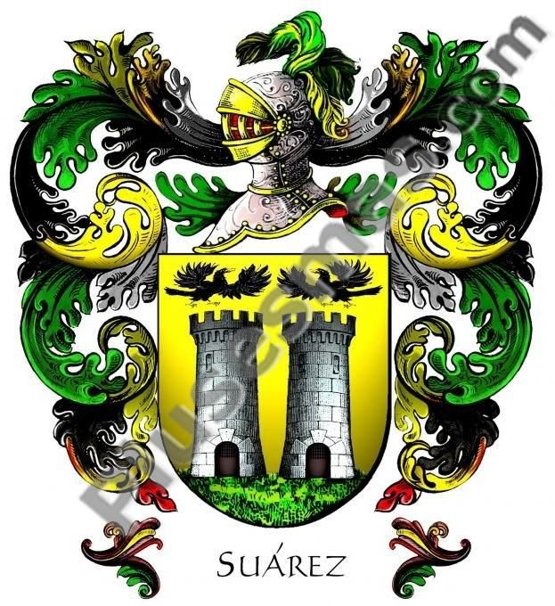 Escudo del apellido Suárez