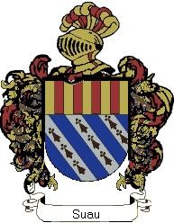 Escudo del apellido Suau