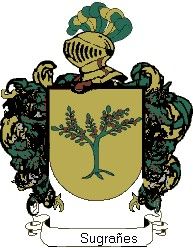 Escudo del apellido Sugrañes