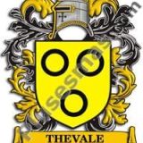 Escudo del apellido Thevale