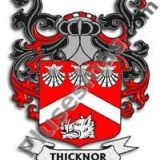 Escudo del apellido Thicknor