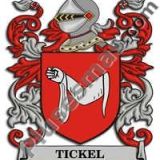 Escudo del apellido Tickel