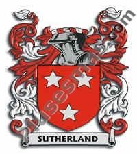 Escudo del apellido Sutherland