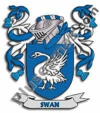 Escudo del apellido Swan