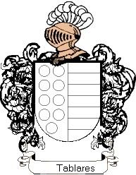 Escudo del apellido Tablares