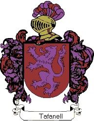 Escudo del apellido Tafanell