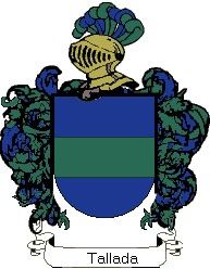 Escudo del apellido Tallada