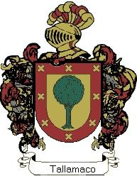 Escudo del apellido Tallamaco