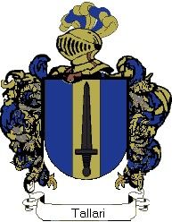 Escudo del apellido Tallari