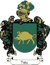 Escudo del apellido Talu