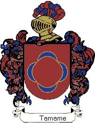 Escudo del apellido Tamame