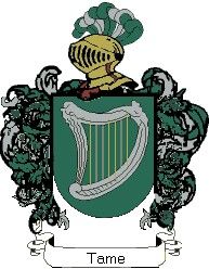 Escudo del apellido Tame