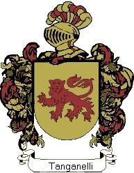 Escudo del apellido Tanganelli