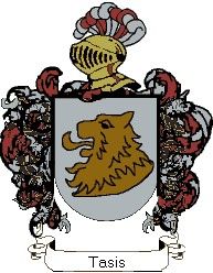 Escudo del apellido Tasis