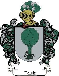 Escudo del apellido Tauriz