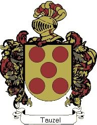 Escudo del apellido Tauzel