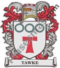 Escudo del apellido Tawke