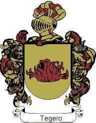 Escudo del apellido Tegero