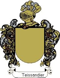 Escudo del apellido Teissandier