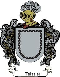 Escudo del apellido Teissier