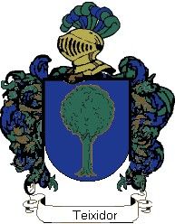 Escudo del apellido Teixidor