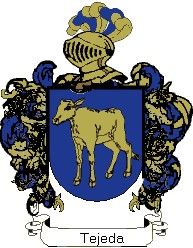 Escudo del apellido Tejeda