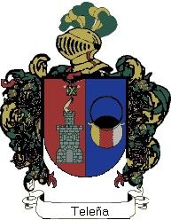 Escudo del apellido Teleña