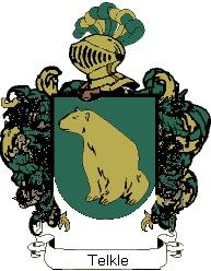 Escudo del apellido Telkle