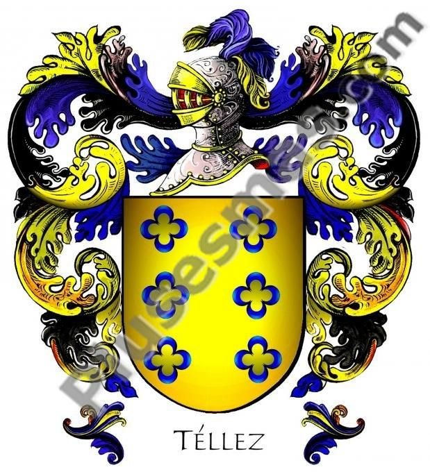 Escudo del apellido Téllez