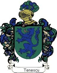 Escudo del apellido Tenescu