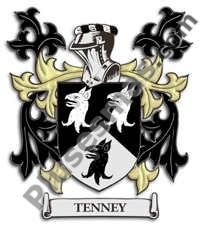 Escudo del apellido Tenney
