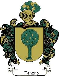 Escudo del apellido Tenorio