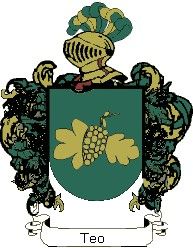 Escudo del apellido Teo