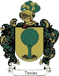 Escudo del apellido Tesias